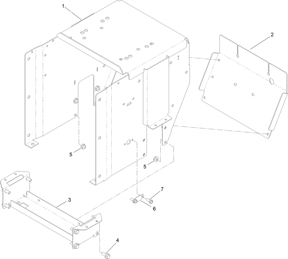 Traction Frame Assembly Diagram and Parts List for 38870 409000000 - 999999999 Toro Snow Blower