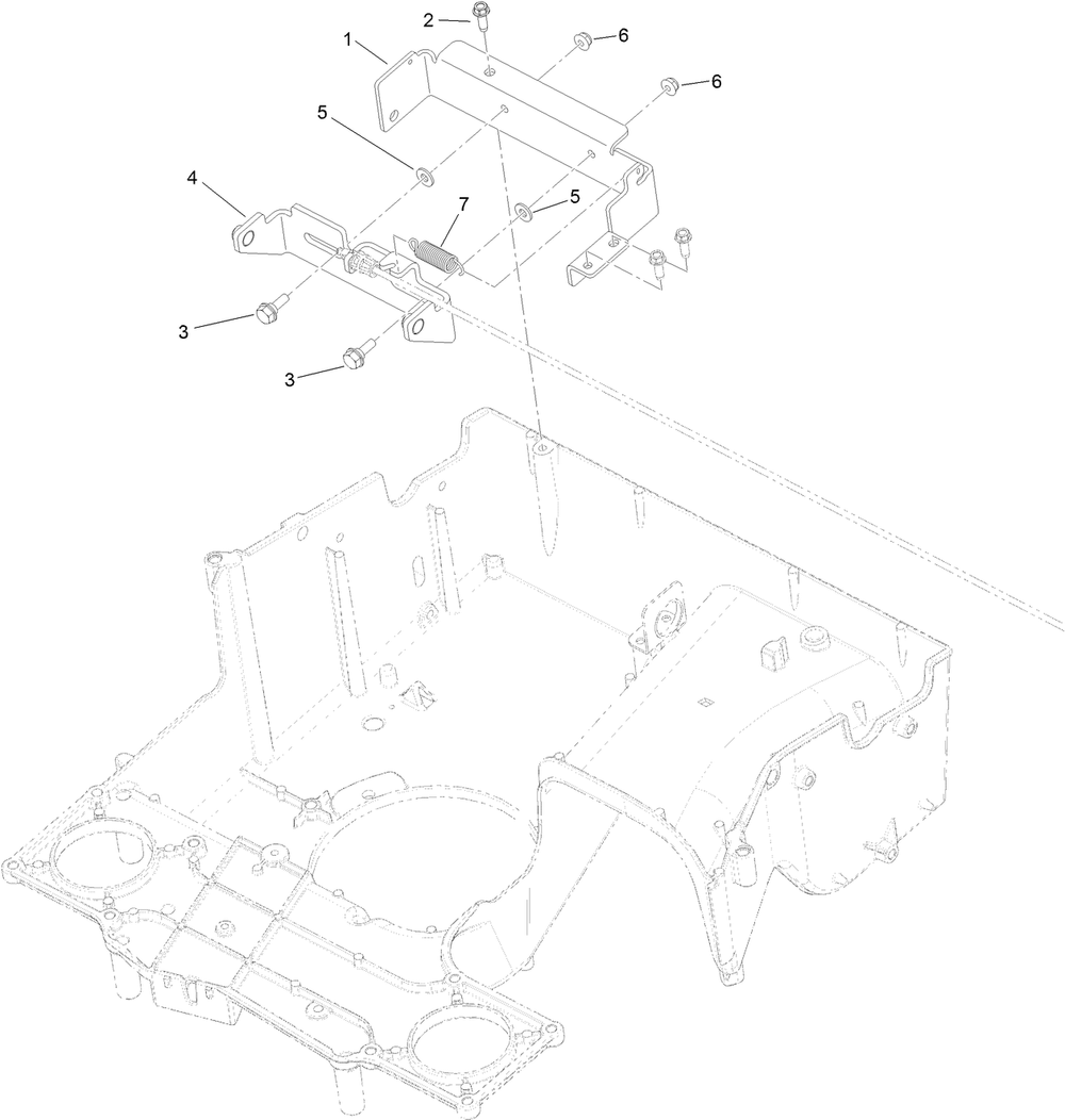 Brake Assembly Diagram and Parts List for 22205TE 400000000-400699999 Toro Lawn Mower
