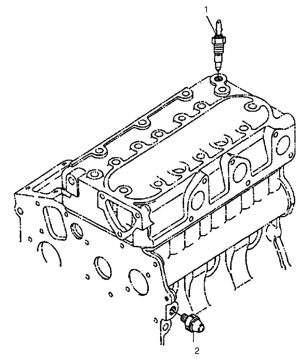 Oil Switch And Thermoswitch Assembly Diagram and Parts List for 22302 990001 - 999999 Toro Lawn Tractor Accessories