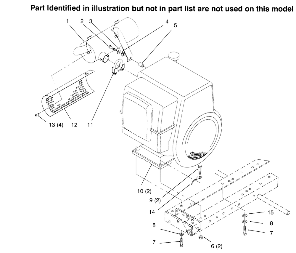 Engine Diagram and Parts List for 73402 6900001 - 6999999 Toro Lawn Tractor