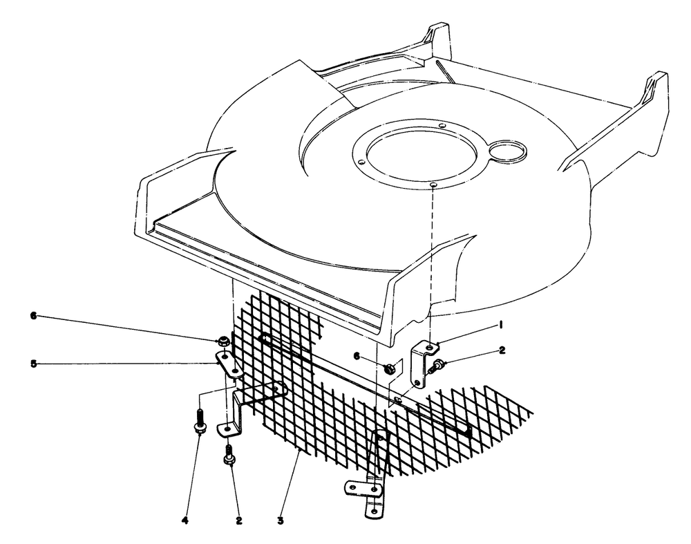 Leaf Shredder Kit No. 59105 (Optional) Diagram and Parts List for 20610 0000001 - 0999999 Toro Lawn Mower
