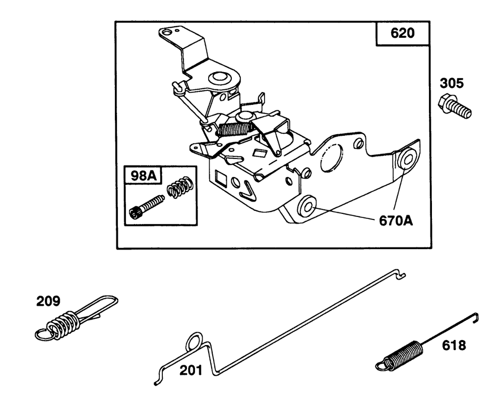 Engine Model 124702-3115-01 Diagram and Parts List for 20563 1000001 - 1999999 Toro Lawn Mower