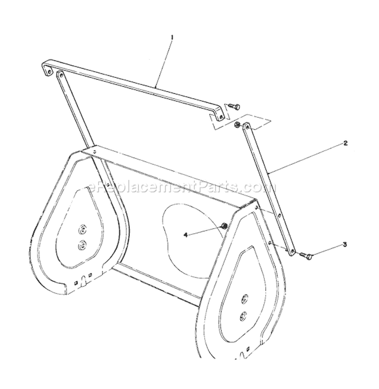Page C Diagram and Parts List for 38035 4000001-4999999 - 1984 Toro Snow Blower