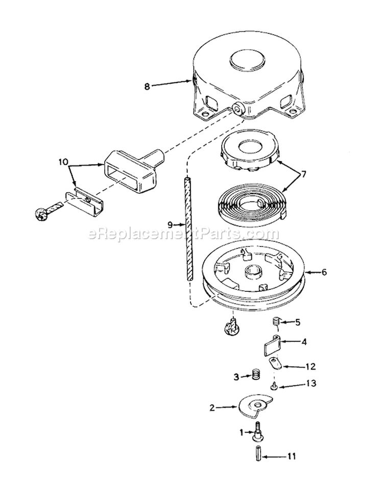 Page I Diagram and Parts List for 38035 4000001-4999999 - 1984 Toro Snow Blower