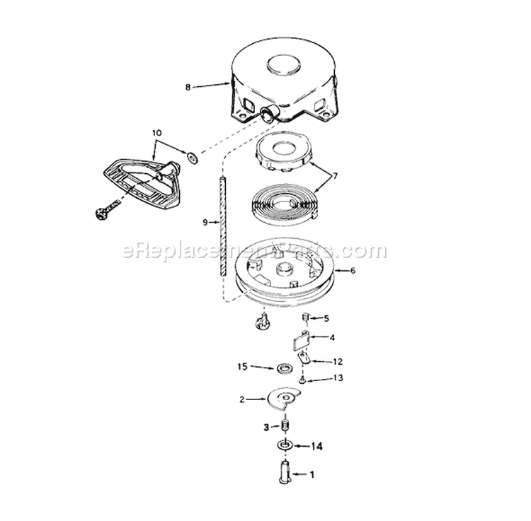 Page I Diagram and Parts List for 38035 7000001-7999999 - 1987 Toro Snow Blower