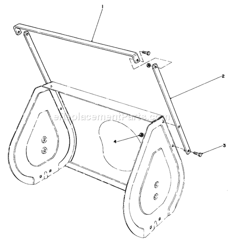 Page C Diagram and Parts List for 38035 8000001-8999999 - 1988 Toro Snow Blower