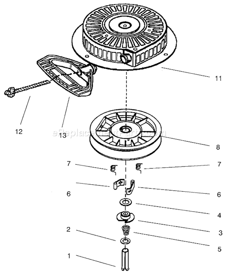 Page I Diagram and Parts List for 38066 210000001-210999999 - 2001 Toro Snow Blower