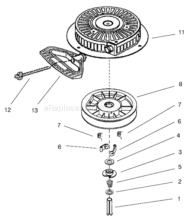 Page L Diagram and Parts List for 38087 200000001-200999999 - 2000 Toro Snow Blower