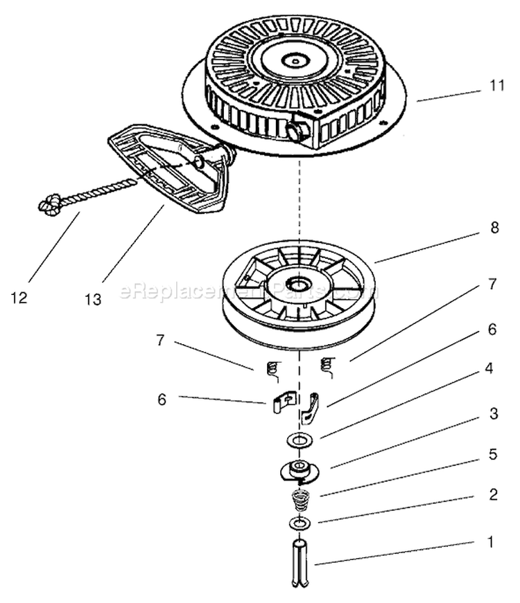 Page M Diagram and Parts List for 38087 210000001-210999999 - 2001 Toro Snow Blower