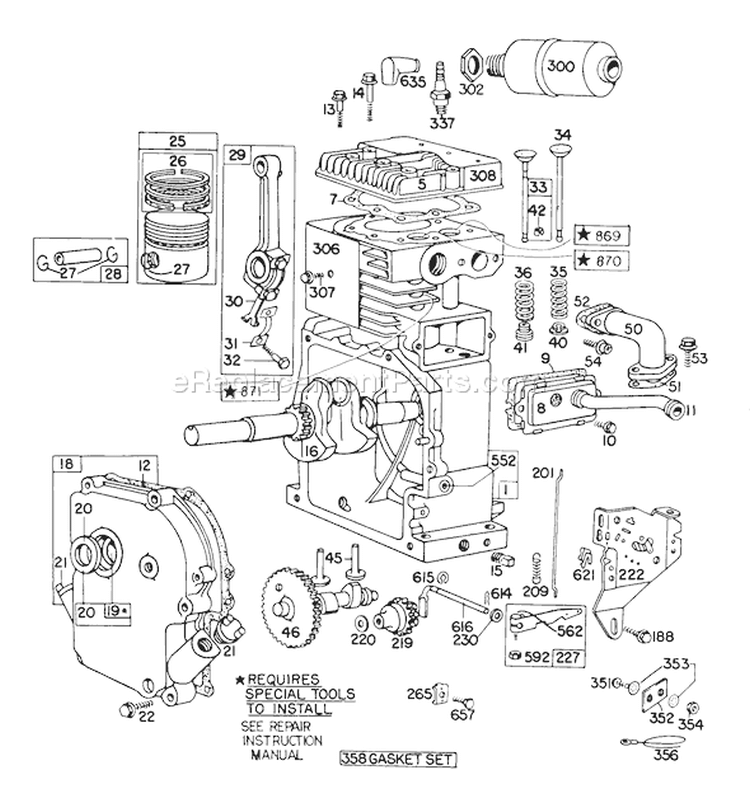 Page G Diagram and Parts List for 38150 3000001-3999999 - 1983 Toro Snow Blower