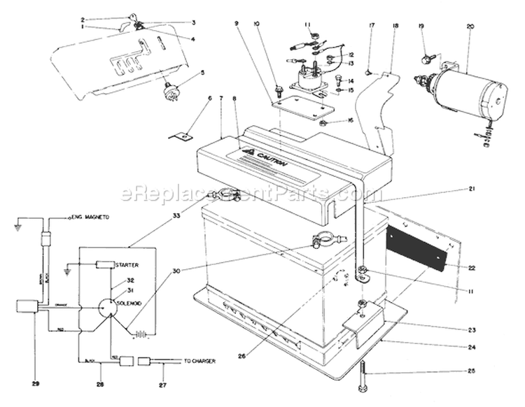 Page A Diagram and Parts List for 38155 2000001-2999999 - 1982 Toro Snow Blower