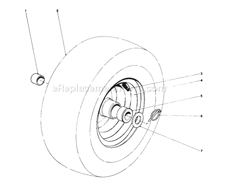 Page O Diagram and Parts List for 38155 2000001-2999999 - 1982 Toro Snow Blower