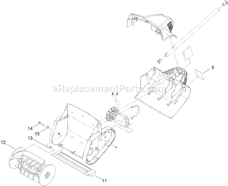 Page C Diagram and Parts List for 38361 311000001-311999999 - 2011 Toro Snow Blower