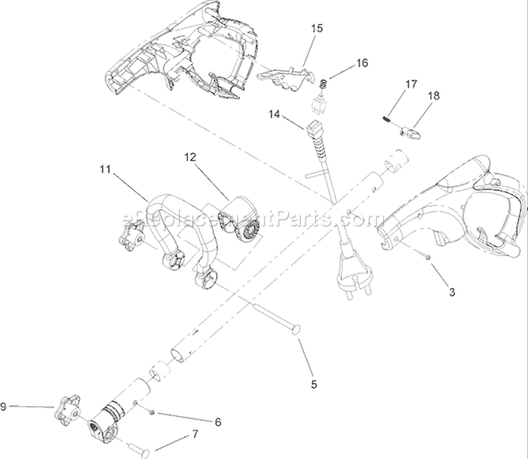 Page A Diagram and Parts List for 38365 260000001-260999999 - 2006 Toro Snow Blower