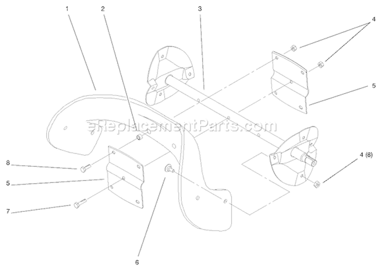 Page I Diagram and Parts List for 38419 200000001-200012436 - 2000 Toro Snow Blower