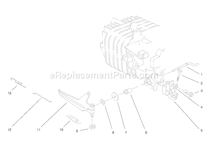 Page D Diagram and Parts List for 38431 8900001-8999999 - 1998 Toro Snow Blower