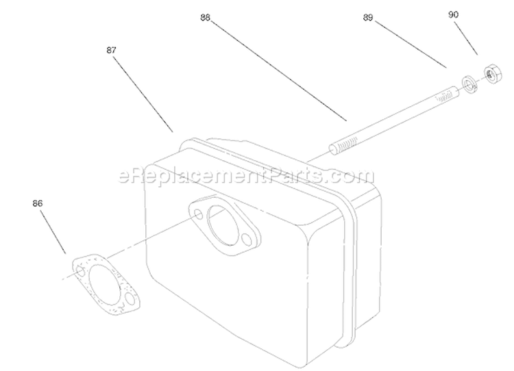 Page I Diagram and Parts List for 38435 7900001-7999999 - 1997 Toro Snow Blower