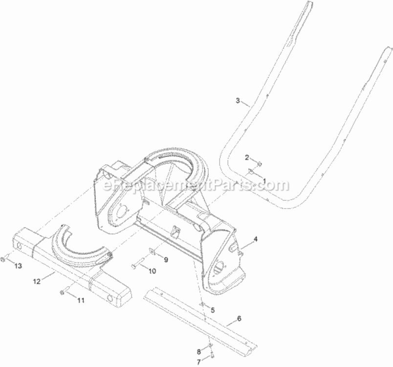 Auger_Housing_Assembly Diagram and Parts List for 38472 315000001 - 315999999 Toro Snow Blower