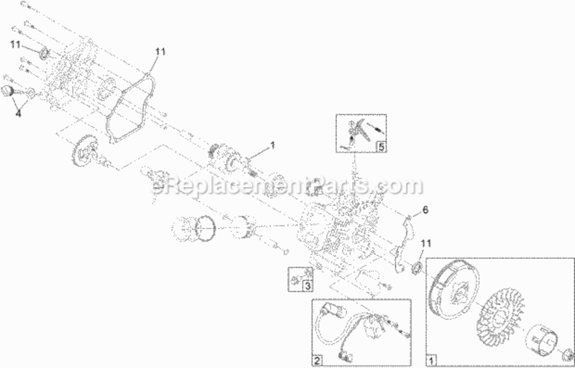 Engine_Assembly_No_2 Diagram and Parts List for 38473 315000001 - 315999999 Toro Snow Blower