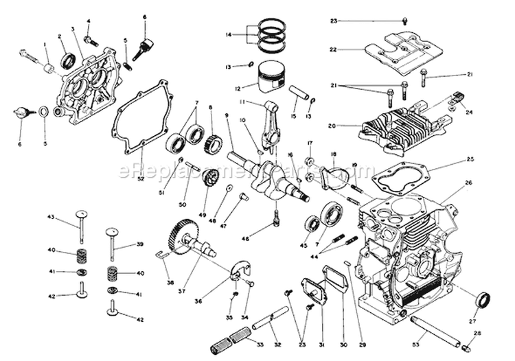 Page I Diagram and Parts List for 38545 9000001-9999999 - 1989 Toro Snow Blower