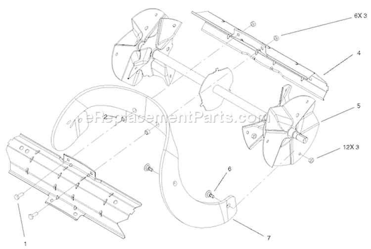 Page G Diagram and Parts List for 38601 220000001-220999999 - 2002 Toro Snow Blower