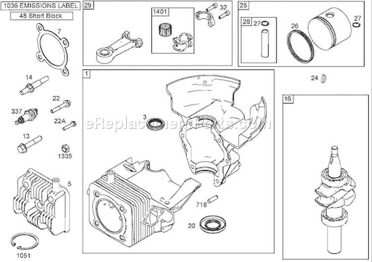 Page B Diagram and Parts List for 38603 250000001-250999999 - 2005 Toro Snow Blower