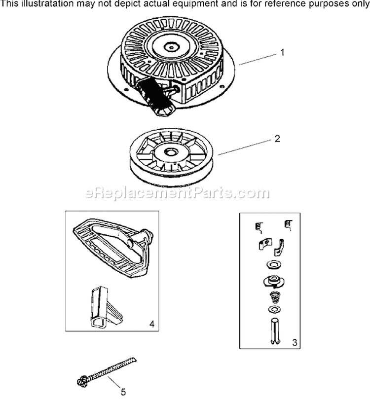 Page L Diagram and Parts List for 38606 290000001-290999999 - 2009 Toro Snow Blower