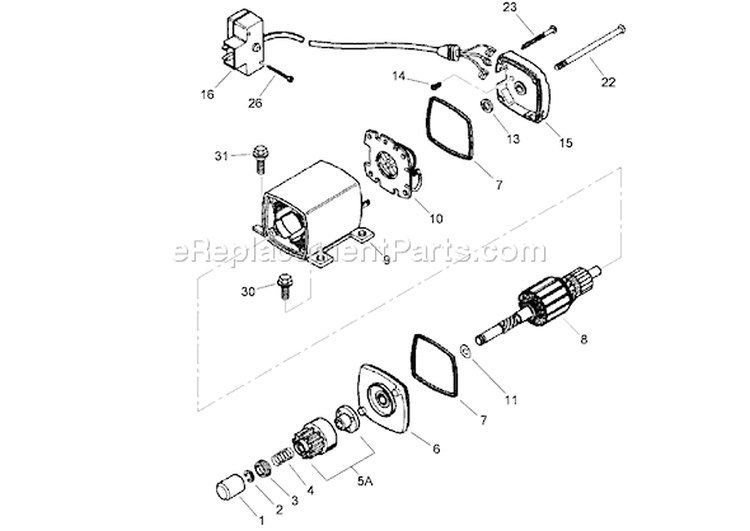 Page G Diagram and Parts List for 38620 250010001-250999999 - 2005 Toro Snow Blower