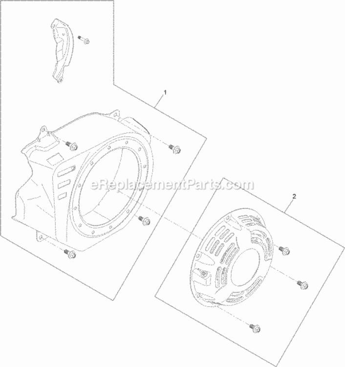 Engine_Assembly_No_3 Diagram and Parts List for 38743 315000001 - 315999999 Toro Snow Blower