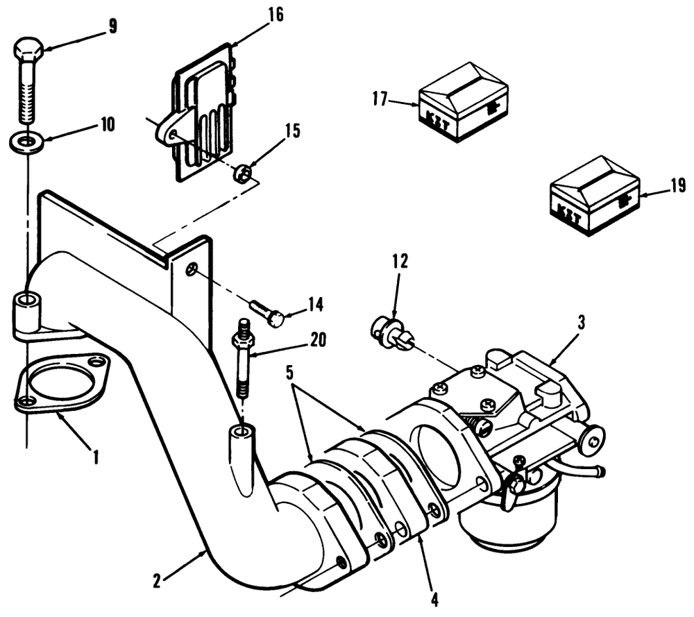 12hp Engine Carburetor Assembly Diagram and Parts List for 32-10BE02 1000001 - 1999999 Toro Lawn Tractor