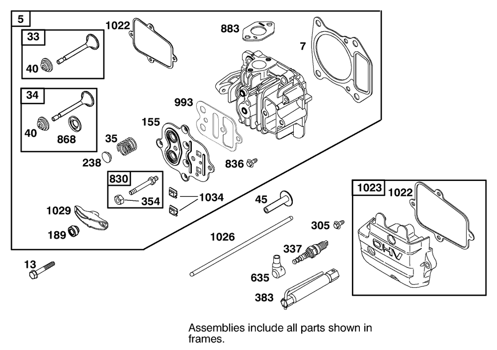 Engine Gts-200 Diagram and Parts List for 22157 8900001 - 8999999 Toro Lawn Mower