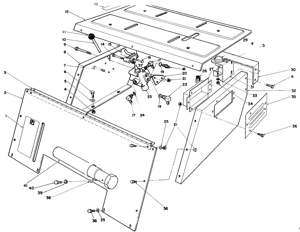 Seat Support Assembly Diagram and Parts List for 30718 3900001 - 3999999 Toro Lawn Tractor