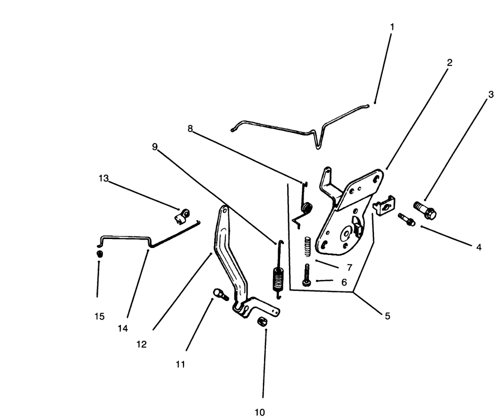 Engine Control-Engine Kohler Model No. Cv14 S-1429 (Continued) Diagram and Parts List for 30186 590001 - 599999 Toro Lawn Tractor Accessories