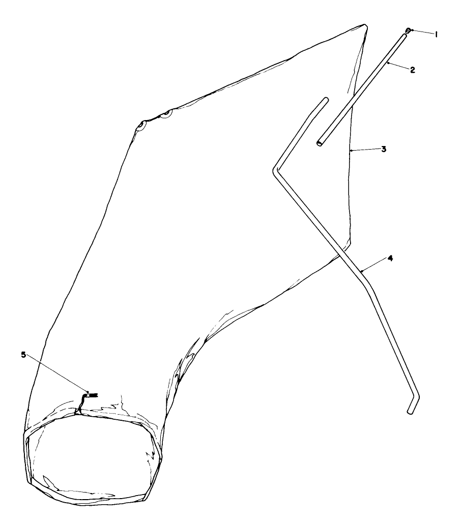 Giant Bagging Kit-Model 29-7010 Diagram and Parts List for 16810 9000001 - 9999999 Toro Lawn Mower