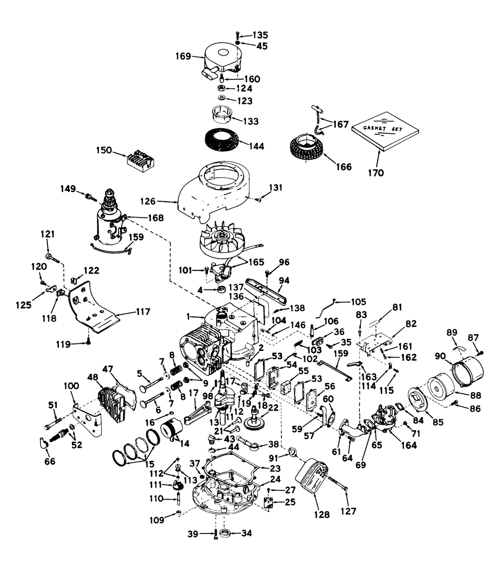 935 And 935e Engine Parts List Diagram and Parts List for 55050 9000001 - 9999999 Toro Lawn Tractor