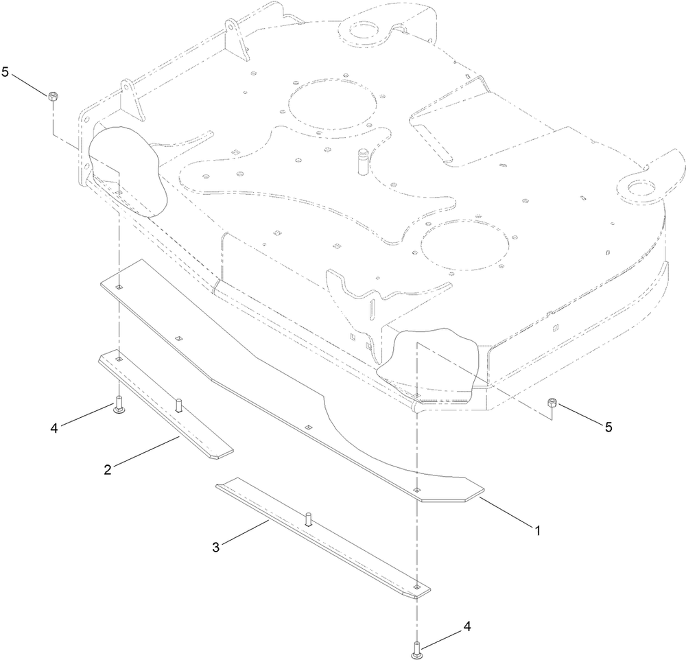 Bagging Enhancement Assembly Diagram and Parts List for 140-4321  Toro Lawn Mower