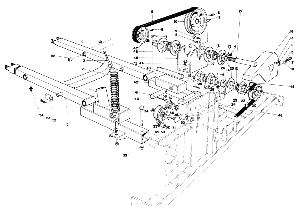48" Snowthrower Adapter Kit Model No. 30572 Diagram and Parts List for 30775 300001 - 399999 Toro Lawn Tractor