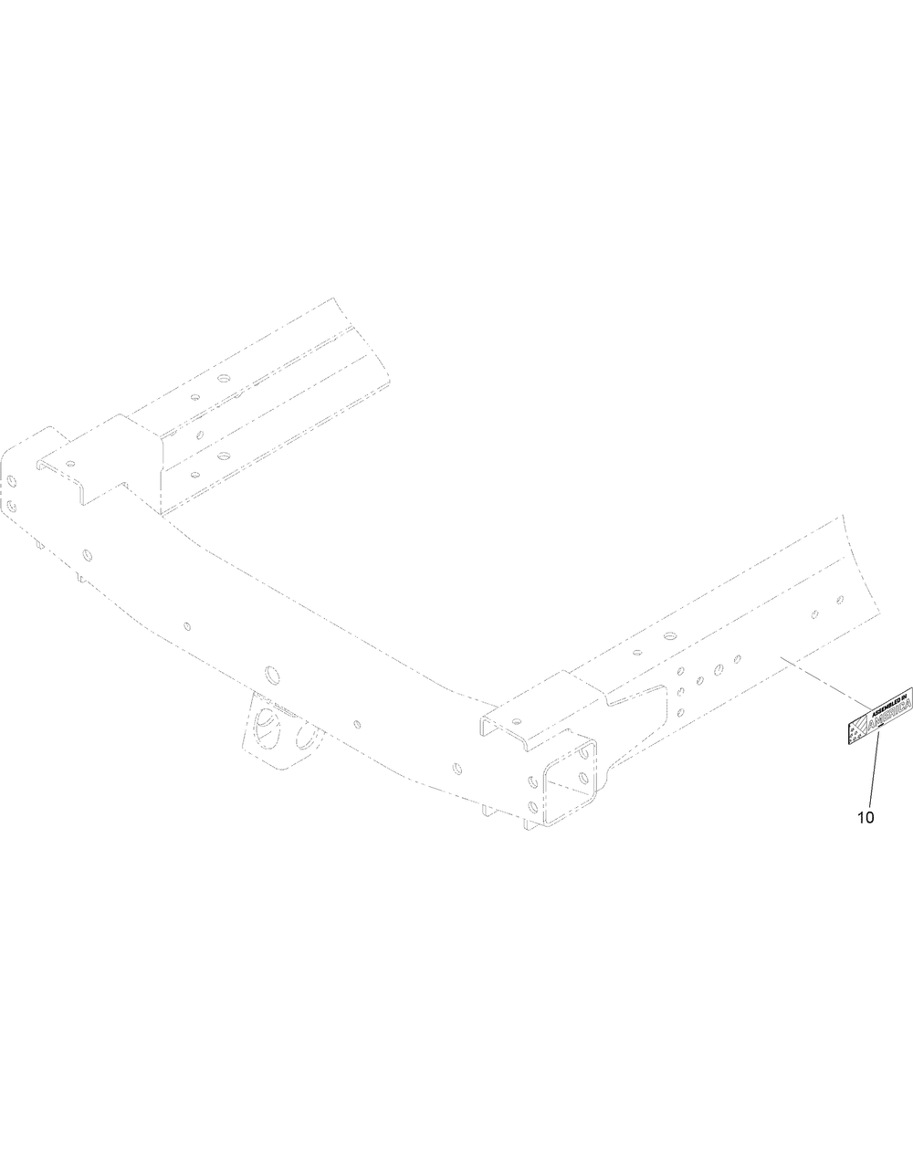 Frame Decal Assembly Diagram and Parts List for 75746TA 410040000 - 411599999 Toro Lawn Tractor