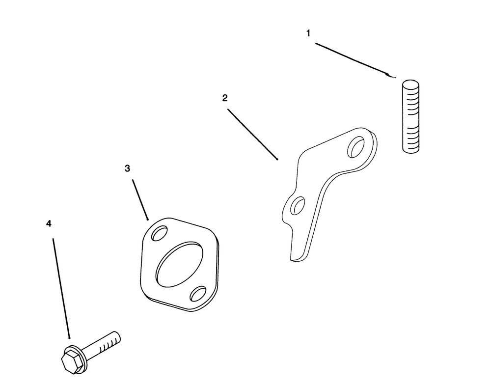 Exhaust Diagram and Parts List for 72045 6900001 - 6999999 Toro Lawn Tractor