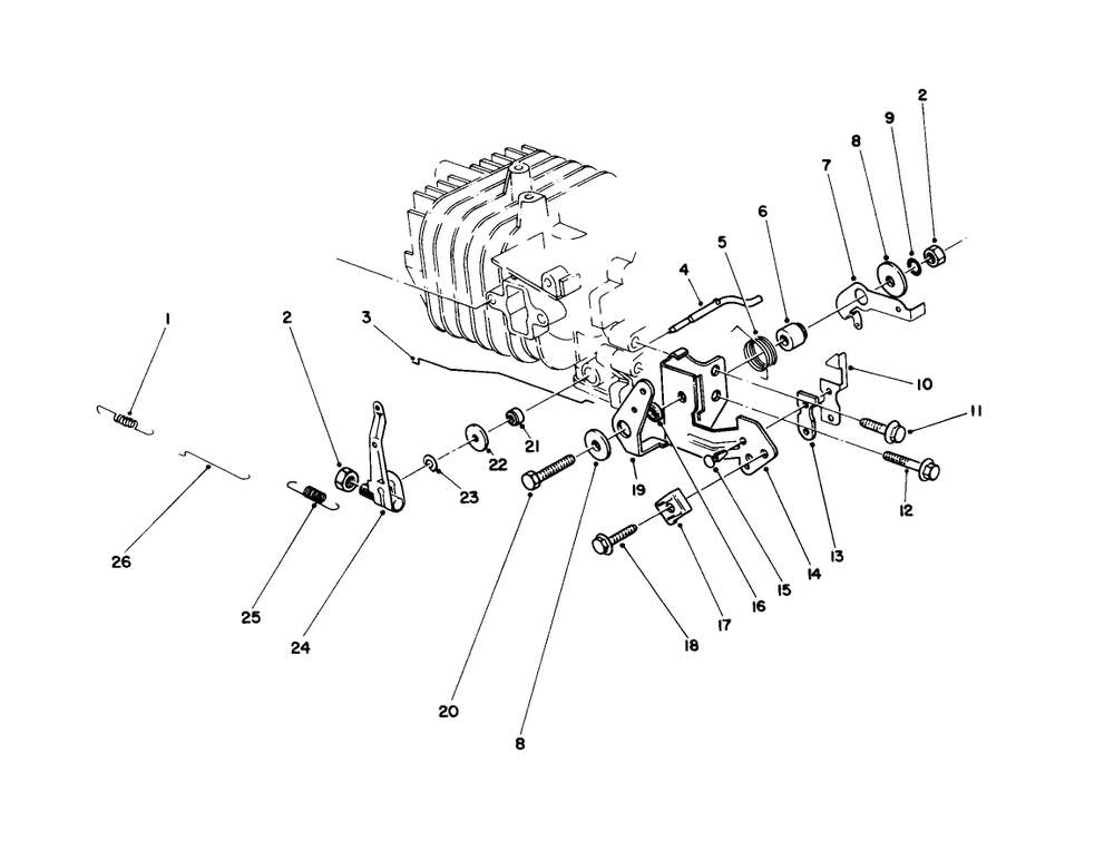 Engine Assembly Model No. 47ph7 (Continued) Diagram and Parts List for 22025 8000001 - 8999999 Toro Lawn Mower