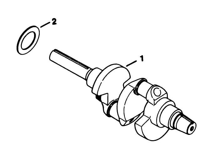 Crankshaft-Engine Kohler Model No. Kt17qs Type No. 24324 (Continued) Diagram and Parts List for 30754 5000001 - 5999999 Toro Lawn Tractor
