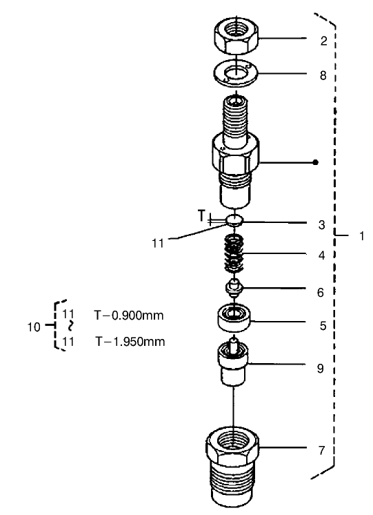 Nozzle Holder (Complete Parts Continued) Diagram and Parts List for 22303TE 990001 - 999999 Toro Lawn Tractor Accessories