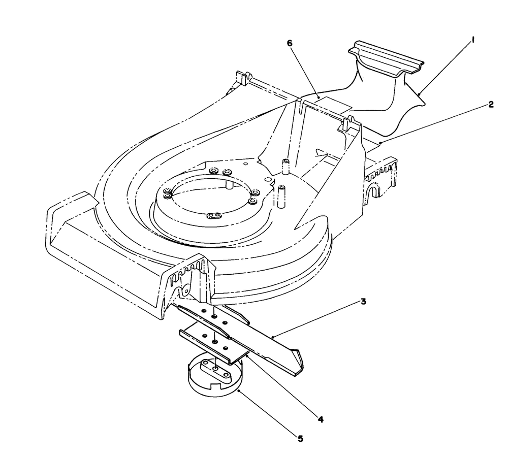 Mulching Kit Model No. 59181 (Optional) Diagram and Parts List for 26625B 2000001 - 2999999 Toro Lawn Mower