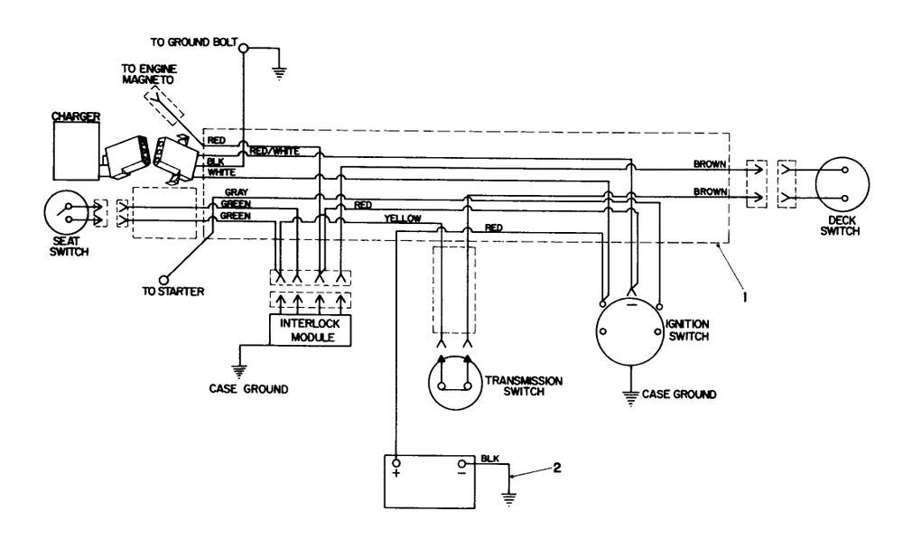 Electrical Schematic Diagram and Parts List for 56125 3000001 - 3999999 Toro Lawn Tractor