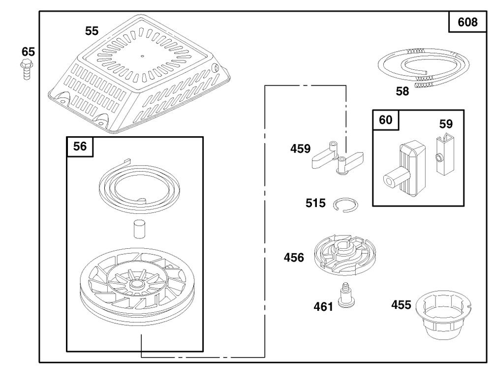 Engine Gts 150 (Model No. 20466 Only) Diagram and Parts List for 20466 6900001 - 6999999 Toro Lawn Mower
