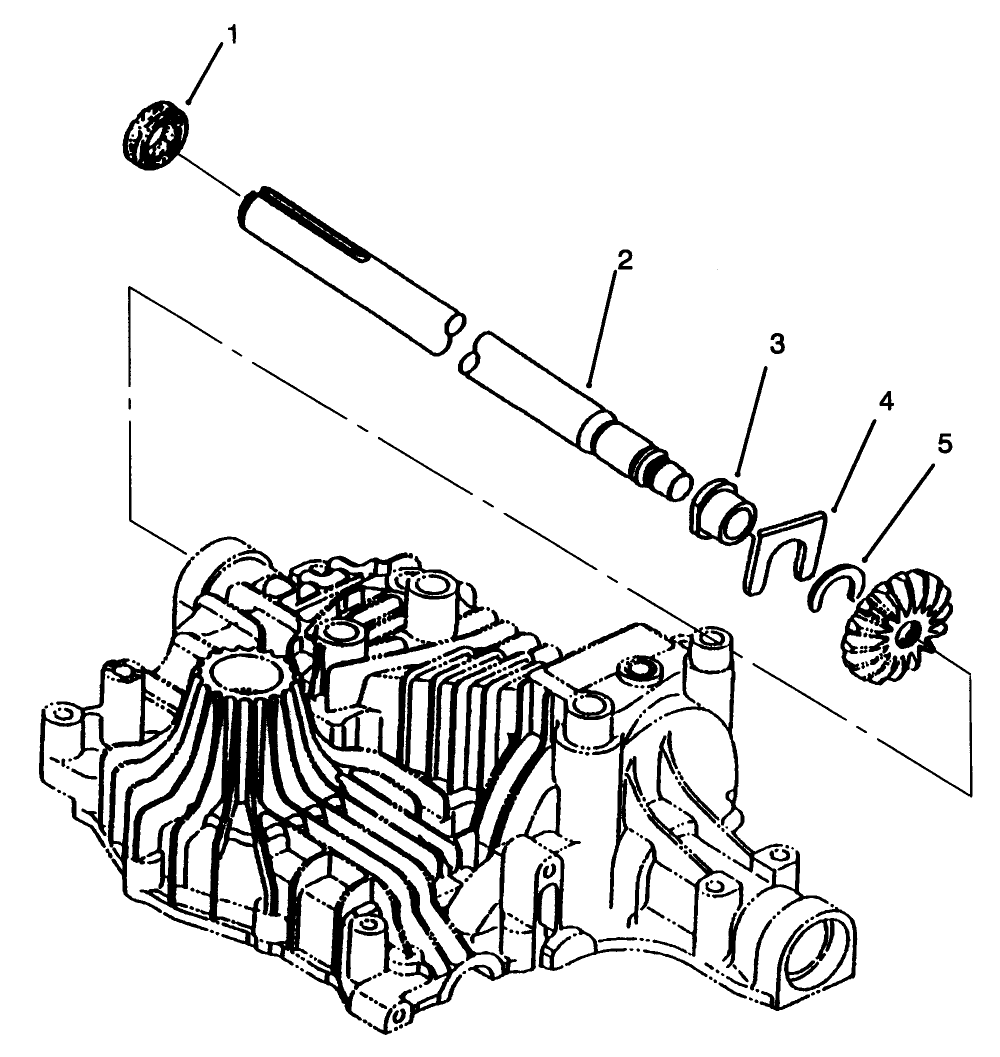 Axle Shaft Diagram and Parts List for 72085 6900001 - 6999999 Toro Lawn Tractor
