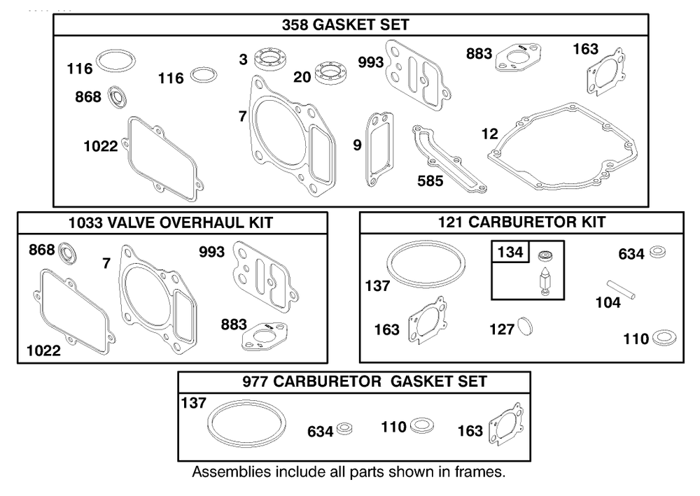 Engine Gts 200 Diagram and Parts List for 20823 8900001 - 8999999 Toro Lawn Mower