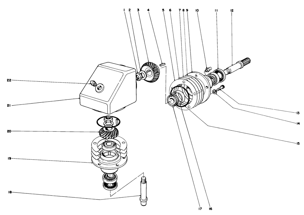 Gear Box Assembly 8-0909 Diagram and Parts List for 30545 90001 - 99999 Toro Lawn Mower