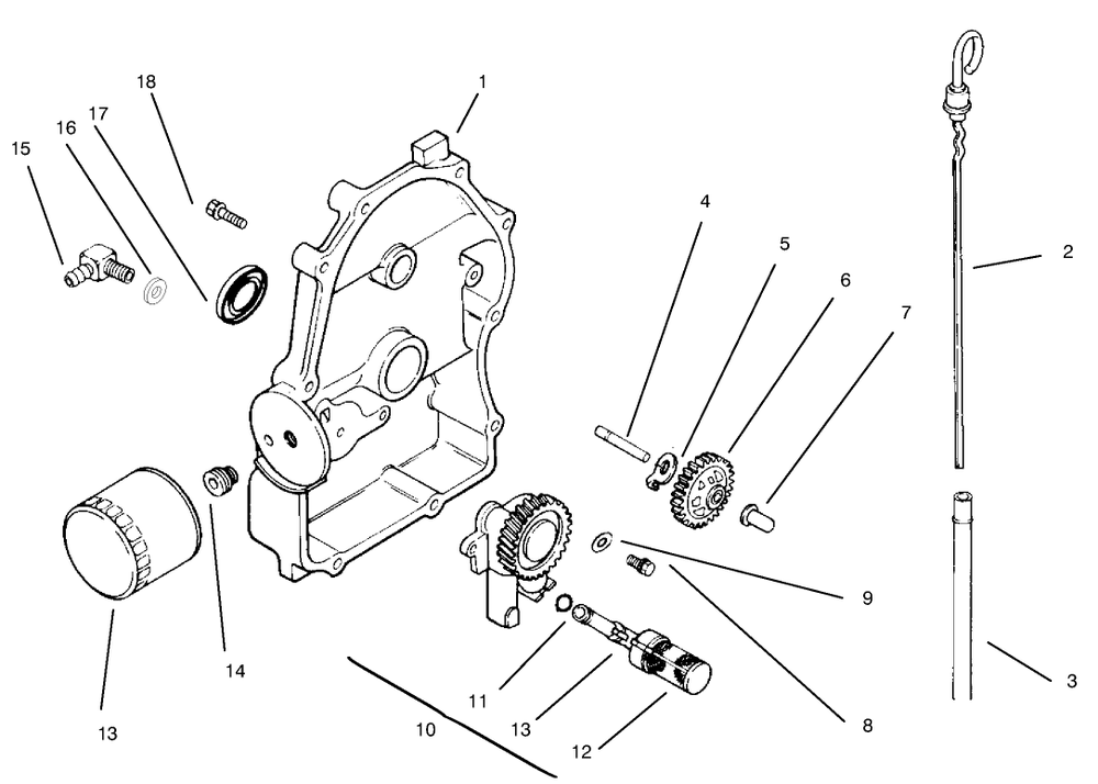Oil Pan/Lubrication-Kohler Engine Model Ch20qs Ps 64556 Diagram and Parts List for 30612 790001 - 799999 Toro Lawn Tractor