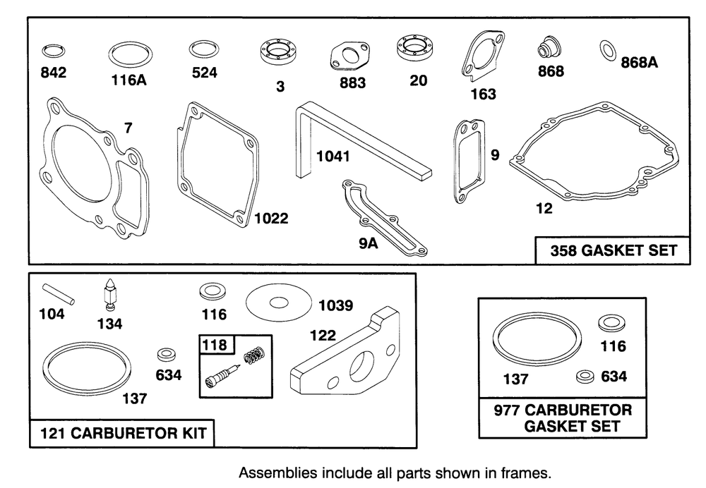 Engine Gts-150 Diagram and Parts List for 20766BC 59000001 - 59999999 Toro Lawn Mower